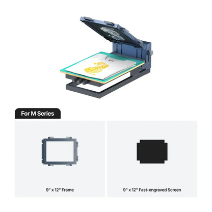 xTool Screen Printer 2.0 Basic Kit|Desktop Manual Screen Printing Machine for Fabric, Paper& DIY Projects