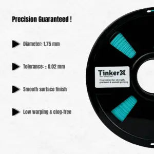 TinkerX PLA+ Cyan