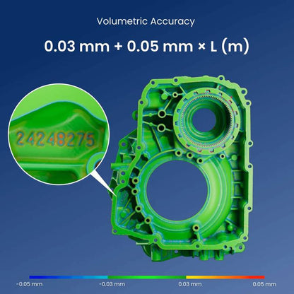 Revopoint Pop 4 (Premium Edition): 5 in 1 Versatile 3D Scanner with Blue Laser & Infrared Light