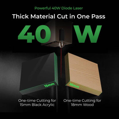 xTool S1 20W RA2 Pro Enclosed Diode Laser Cutter & Engraver (Rotary Bundle)