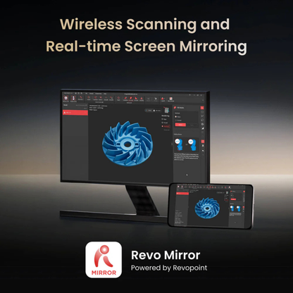 Revopoint MetroY Ultra (CMM Edition):High Performance Wireless 3D Scanner For Small To Medium Workpieces