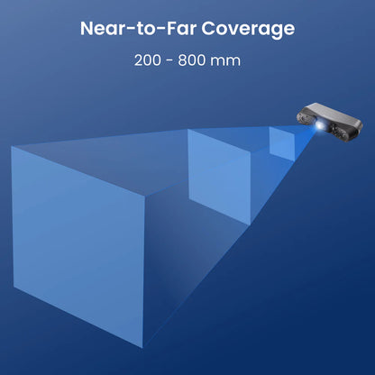 Revopoint Pop 4 (Standard Edition):5 in 1 Versatile 3D Scanner with Blue Laser & Infrared Light