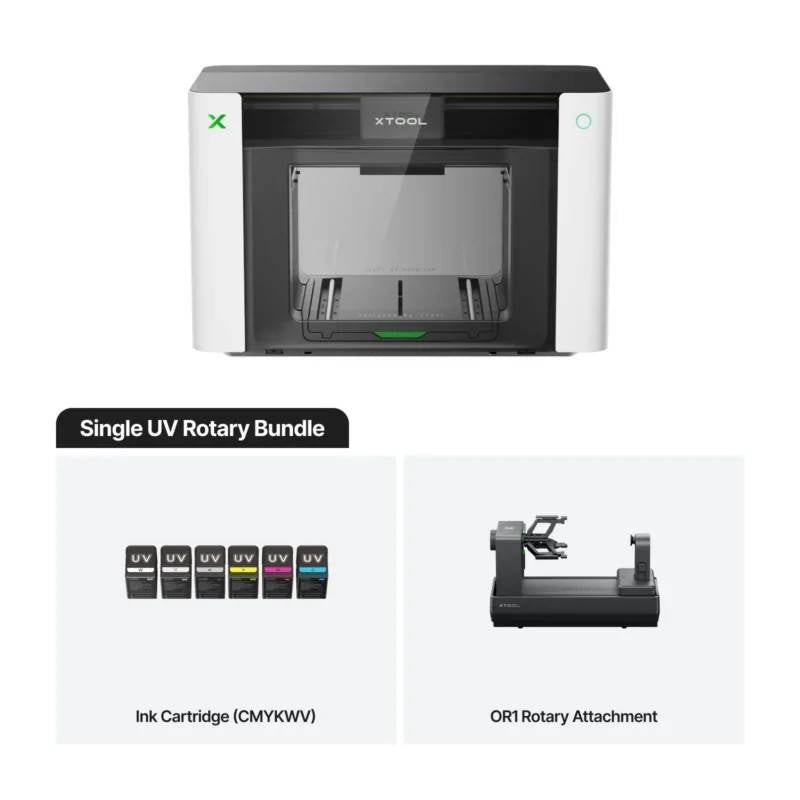 xTool 01 Omni Printer Single UV Rotary Bundle
