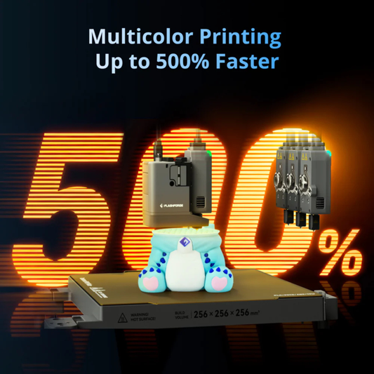 Flashforge Creator 5 4 -Toolheads Multi-Color 3D Printer