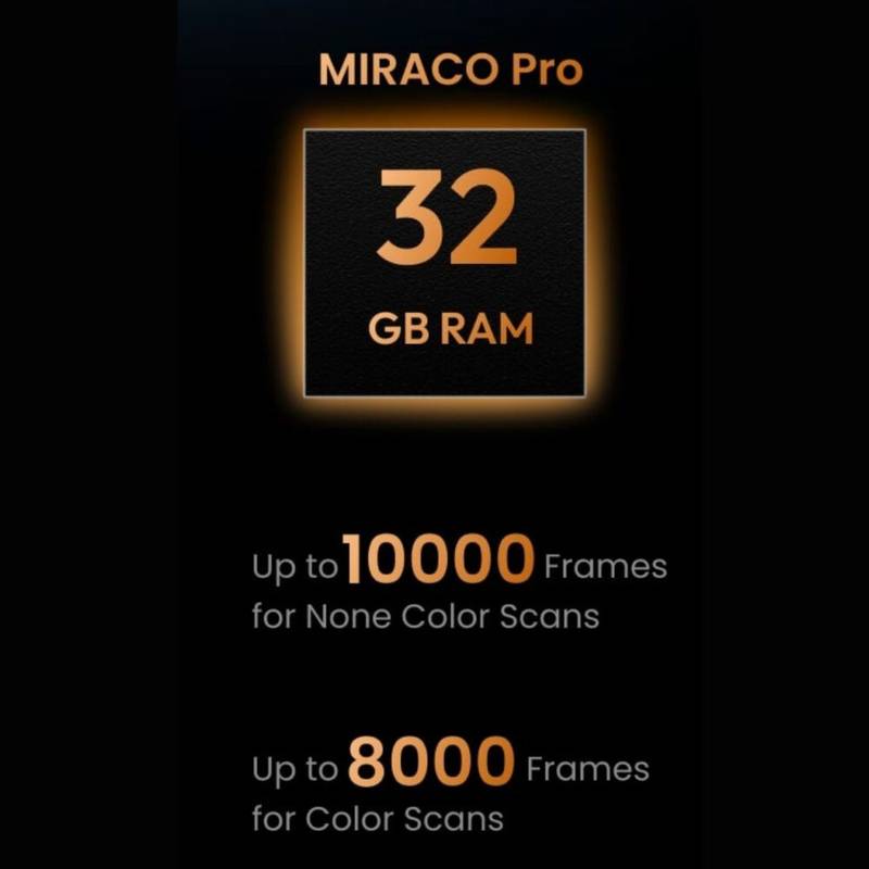 Revopoint MIRACO PRO Standalone 3D Scanners for Mall to Large Objects Scanner (32 GB)