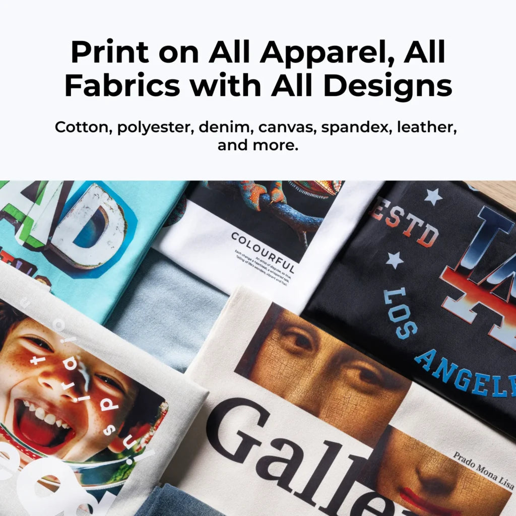 XTool Apparel Printer (All-in-one Bundle)-DTF Printer For T-Shirts,Hoodies,Bags& Fabric Printing