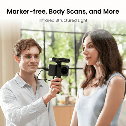 Revopoint INSPIRE 2(Standard Edition): Wireless Infrared Laser & Structured Light 3D Scanner|Multi Line Lasers,Outdoor Scanning