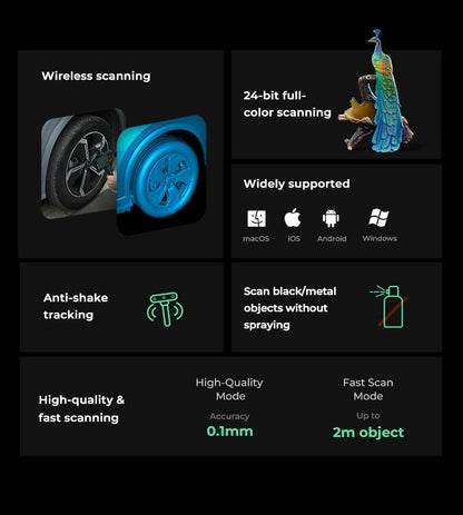 Creality CR-Scan Ferret Pro 3D Scanner-Precision,Portability and Performance