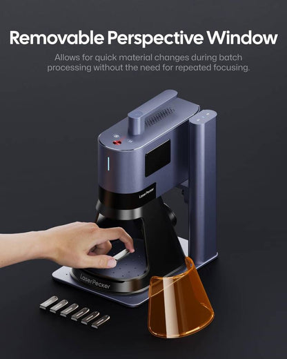 LaserPecker LP5- The Smart 20W Fiber+Diode Laser Engraver