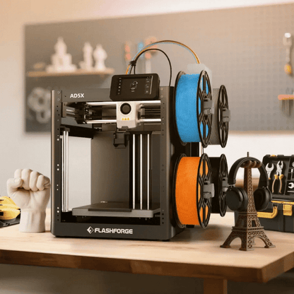Flashforge AD5X High Speed Multi Color 3D Printer - 4 Colour Printing