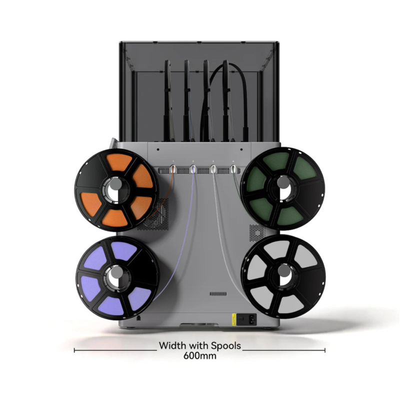 Flashforge Creator 5 Pro 4- Toolheads Enclosed Multi-Conor 3D Printer
