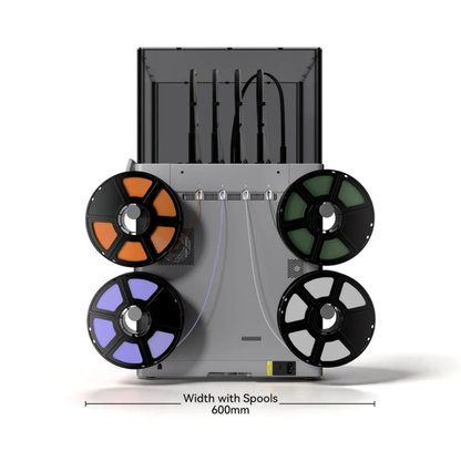 Flashforge Creator 5 Pro 4- Toolheads Enclosed Multi-Conor 3D Printer