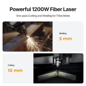 xTool MetalFab 1200W (Laser Welder+CNC Cutter)Fiber Laser Welding Machine &CNC Laser Cutter