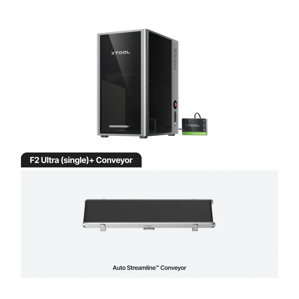 xTool F2 Ultra (Single)+ Conveyor: India’s First 60W MOPA Single Layer Engraving Machine