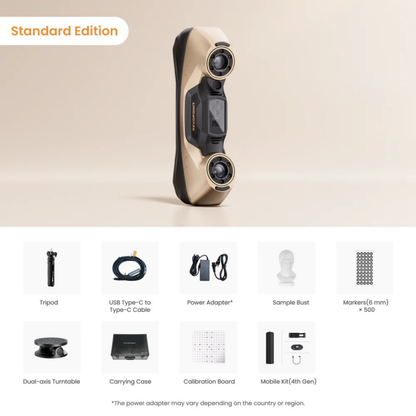 Revopoint MetroY Ultra (CMM Edition):High Performance Wireless 3D Scanner For Small To Medium Workpieces