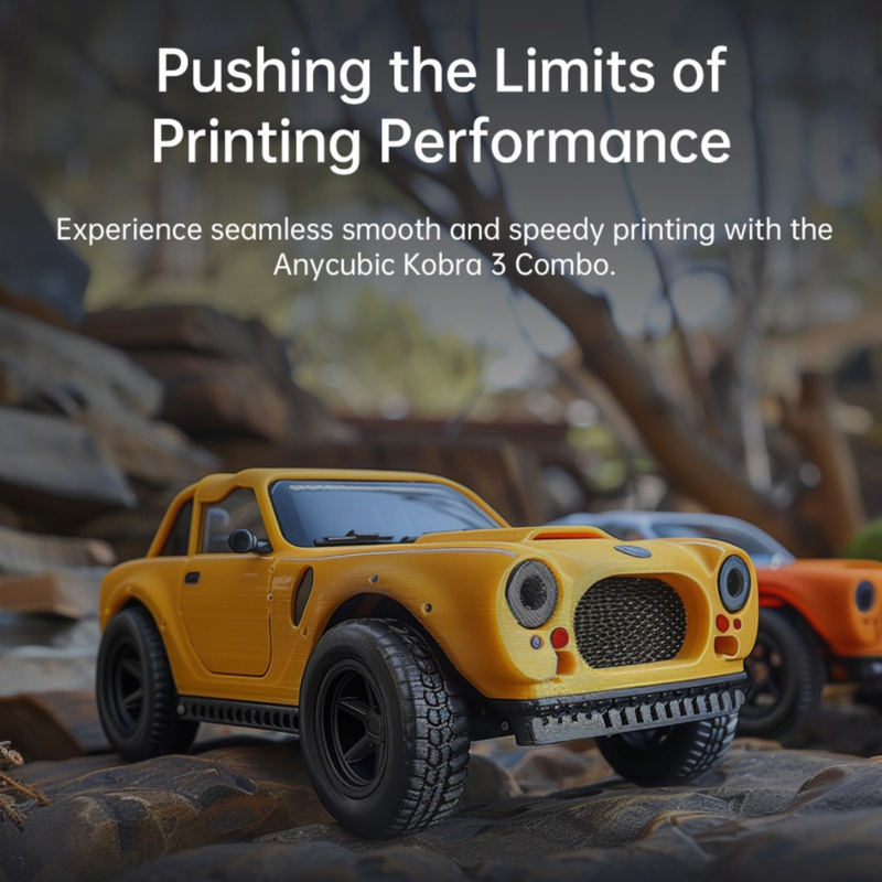 Anycubic Kobra 3 Combo FDM 3D Printer(With AMS)
