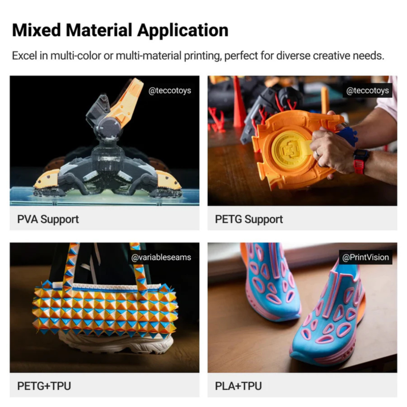 Snapmaker U1 Multi Material CoreXY 3D Printer