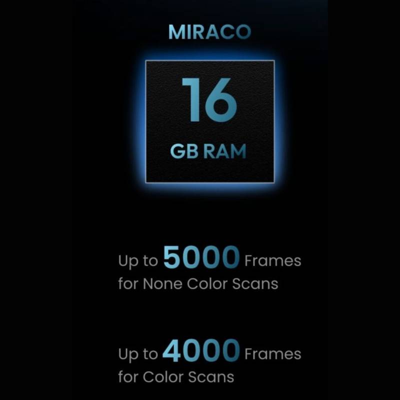 Revopoint MIRACO Standalone 3D Scanners for Small to Large Objects Scanner(16GB)