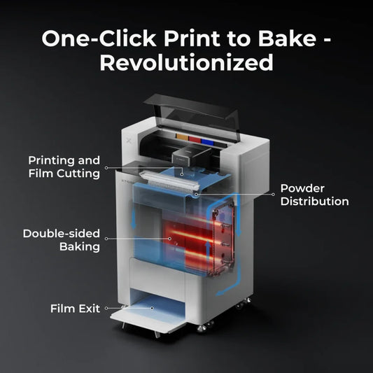XTool Apparel Printer (All-in-one Bundle)-DTF Printer For T-Shirts,Hoodies,Bags& Fabric Printing