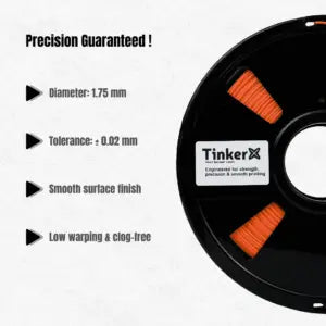 TinkerX PLA+ Orange