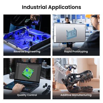 Revopoint MetroY Pro-Best Wireless Blue Laser 3D Scanners for Small &Medium Workpieces
