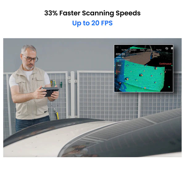 Revopoint MIRACO Plus- The World’s First Standalone 3D Scanner with Photogrammetric Metrology