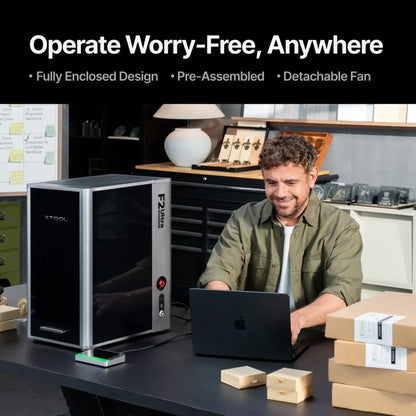 XTool F2Ultra(Standalone)-World’s First Dual-Laser Engraving Machine(60W MOPA+40W Diode)