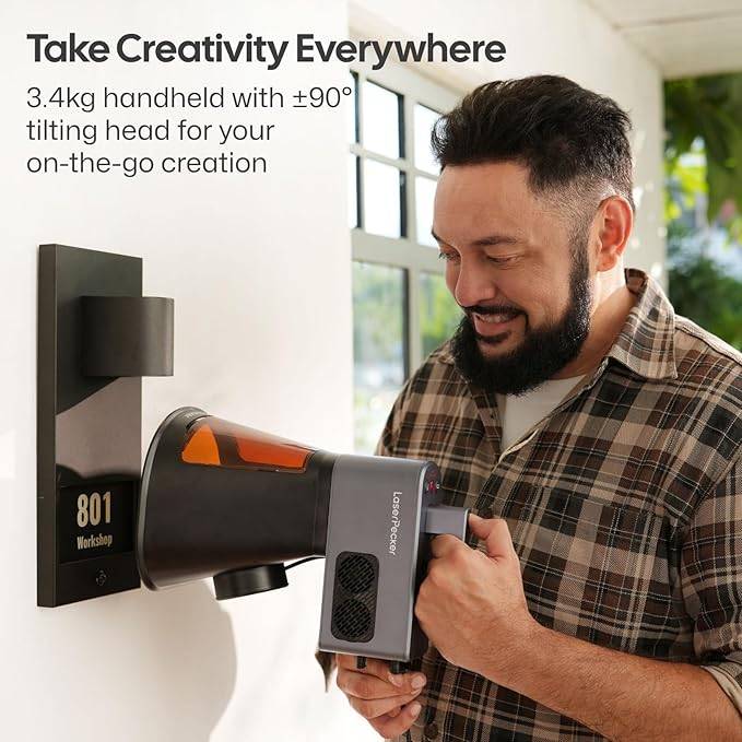 Laserpecker LP2 Plus 10W Desktop Laser Engraver & Cutter