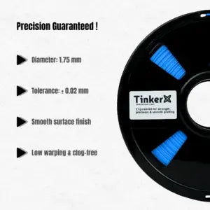 TinkerX PLA+ Sky Blue