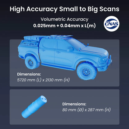 Revopoint Trackit: Optical Tracking 3D Scanner For Marker Free Scans