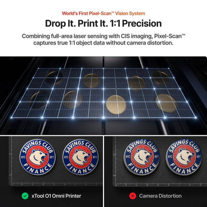 xTool 01 Omni Printer Dual UV Rotary Bundle