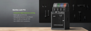 Bambu Lab P1S Combo 3D Printer