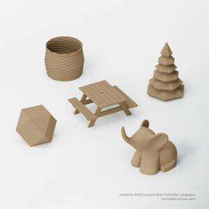 Elegoo PLA+ Filament (Wood)
