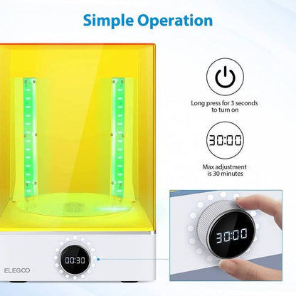 ELEGOO Mercury XS Bundle Wash & Cure Machine