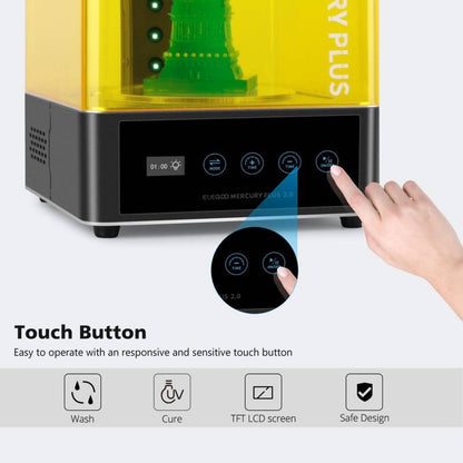 ELEGOO Mercury Plus V2.0(2-in-1 Washing & Curing Station)