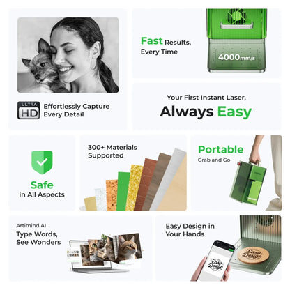 xTool F1 Portable High-Speed laser Engraver(Standalone)