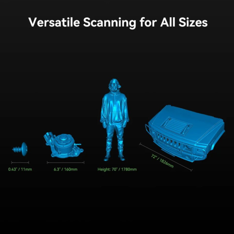 Creality CR-Scan Raptor 3D Scanner-Advanced 3D Scanning Technology