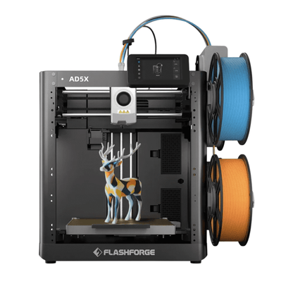 Flashforge AD5X High Speed Multi Color 3D Printer - 4 Colour Printing