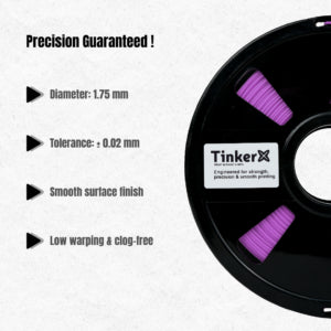 TinkerX PLA+ Purple