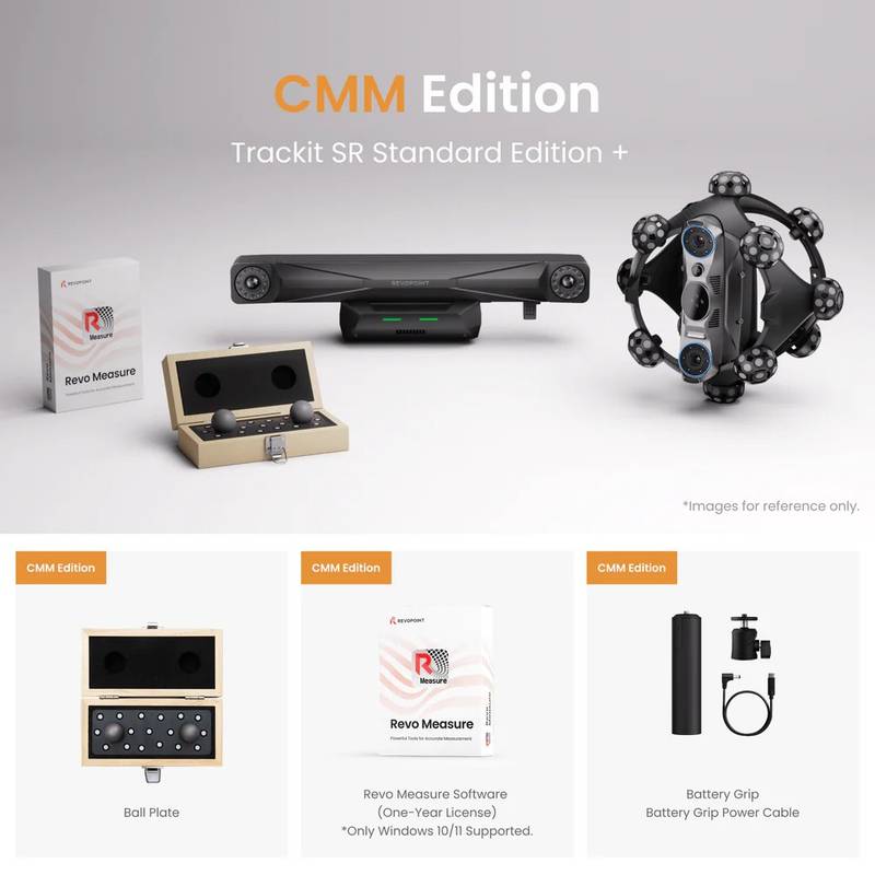 Revopoint Trackit SR (Standard Edition:Wireless Optical Tracking 3D Scanner|Marker Free&Portable