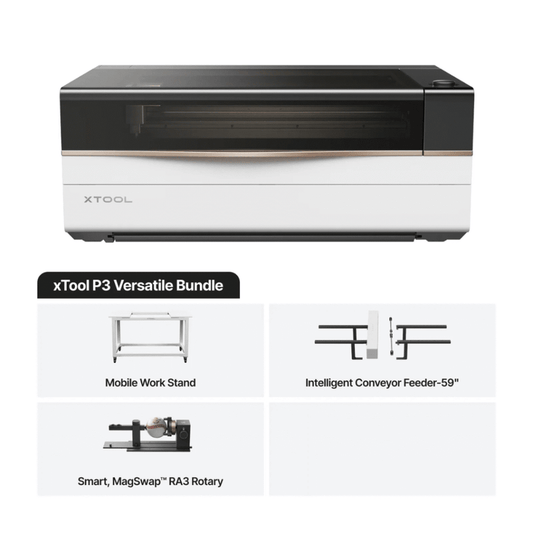 XTool P3 (Versatile Bundle)80W Flagship CO2 Laser Cutter With Intelligent Automation